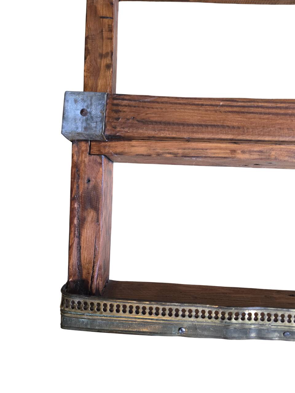 Old glass shelf