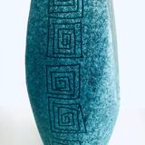 Art ceramics sgraffito table lamp attributed to Alvino Bagni for Raymor, Italy, 1960s.