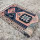Vintage Anatolian runner rug in wool from the 1950s.