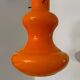 Orange opaline chandelier from the 70s