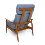Fauteuil danois en teck Fd 164 par Arne Vodder pour Cado, France & Son NO.2