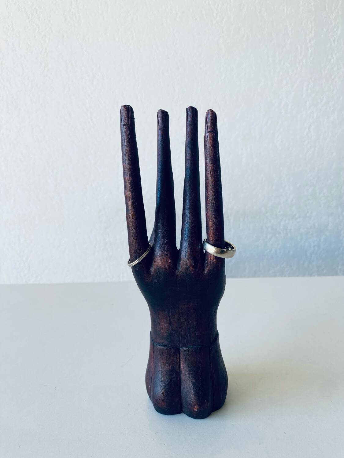 Decorative hand carved wood