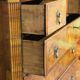 George II Burl Walnut and Marquetry Hightboard, 1890s