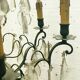Louis XV style chandelier Bronze and pendants 8 arms of light XX century