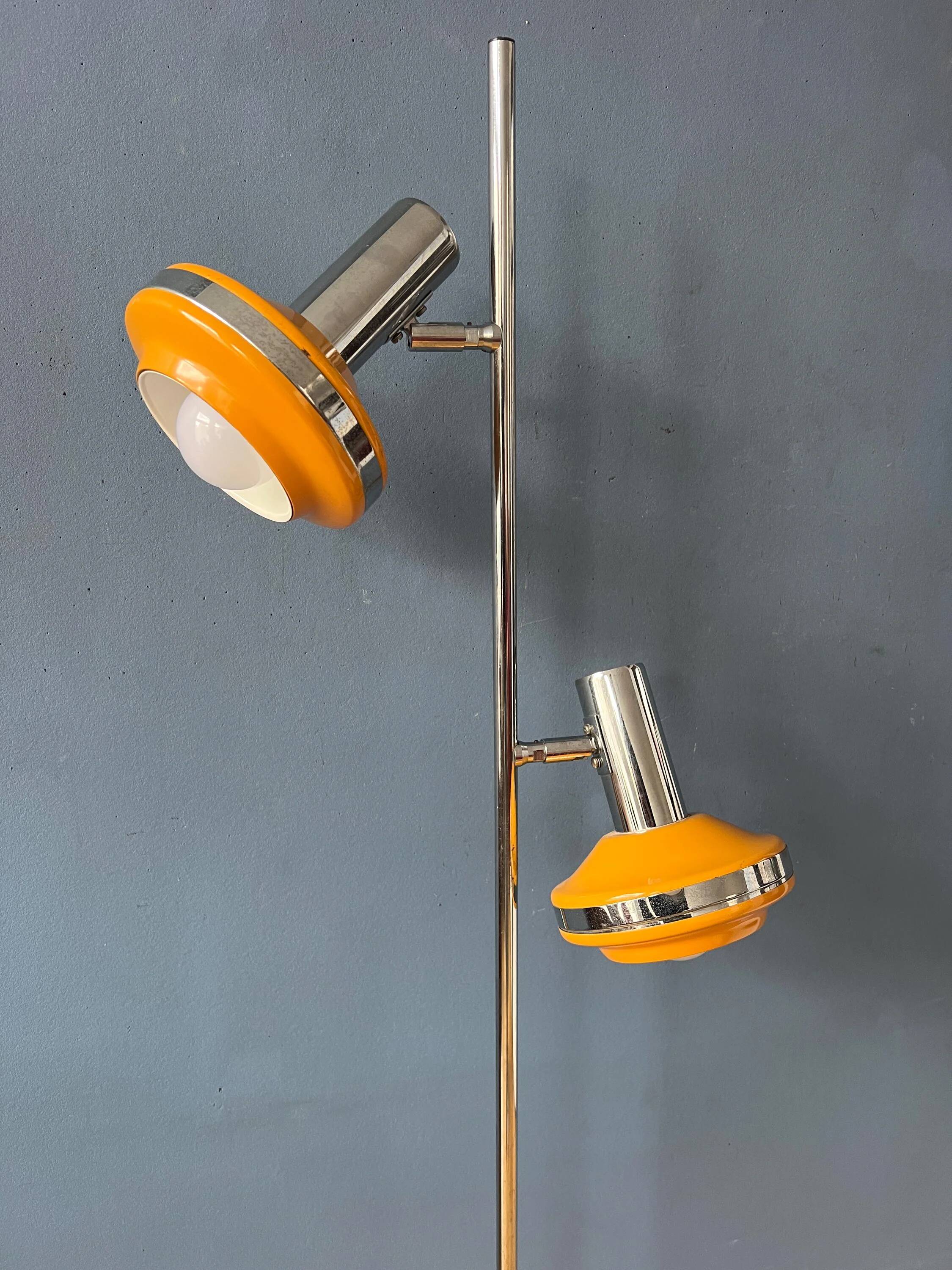 Space Age Mid-Century Floor Lamp Hustadt Leuchten
