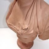 plaster sculpture portrait of a woman