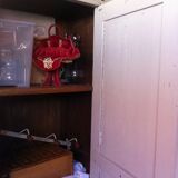 Louis Philippe wardrobe painted grey