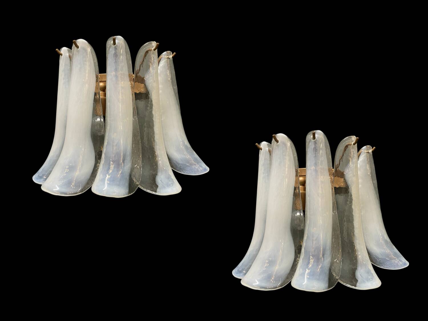 Murano Glass Sconces Set of 2