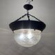 Bronze Crystal Light Pendant 1940’s