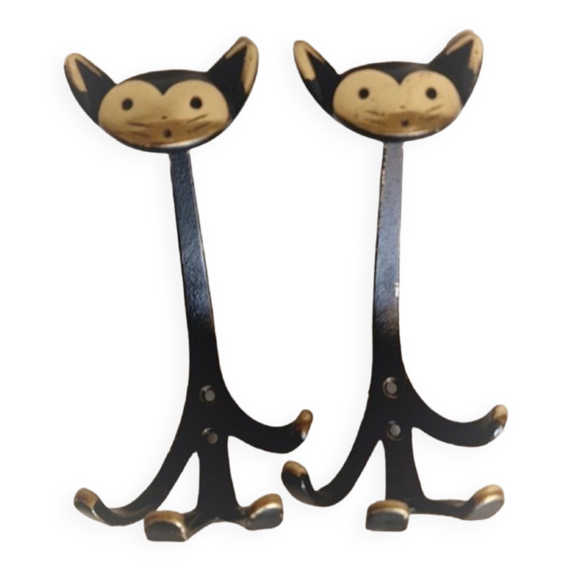 Vintage coat rack walter hump cat