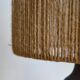 Rope and sandstone lamp