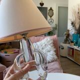1950s crystal lamp