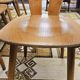 Set of 8 bistro chairs from the 1960s