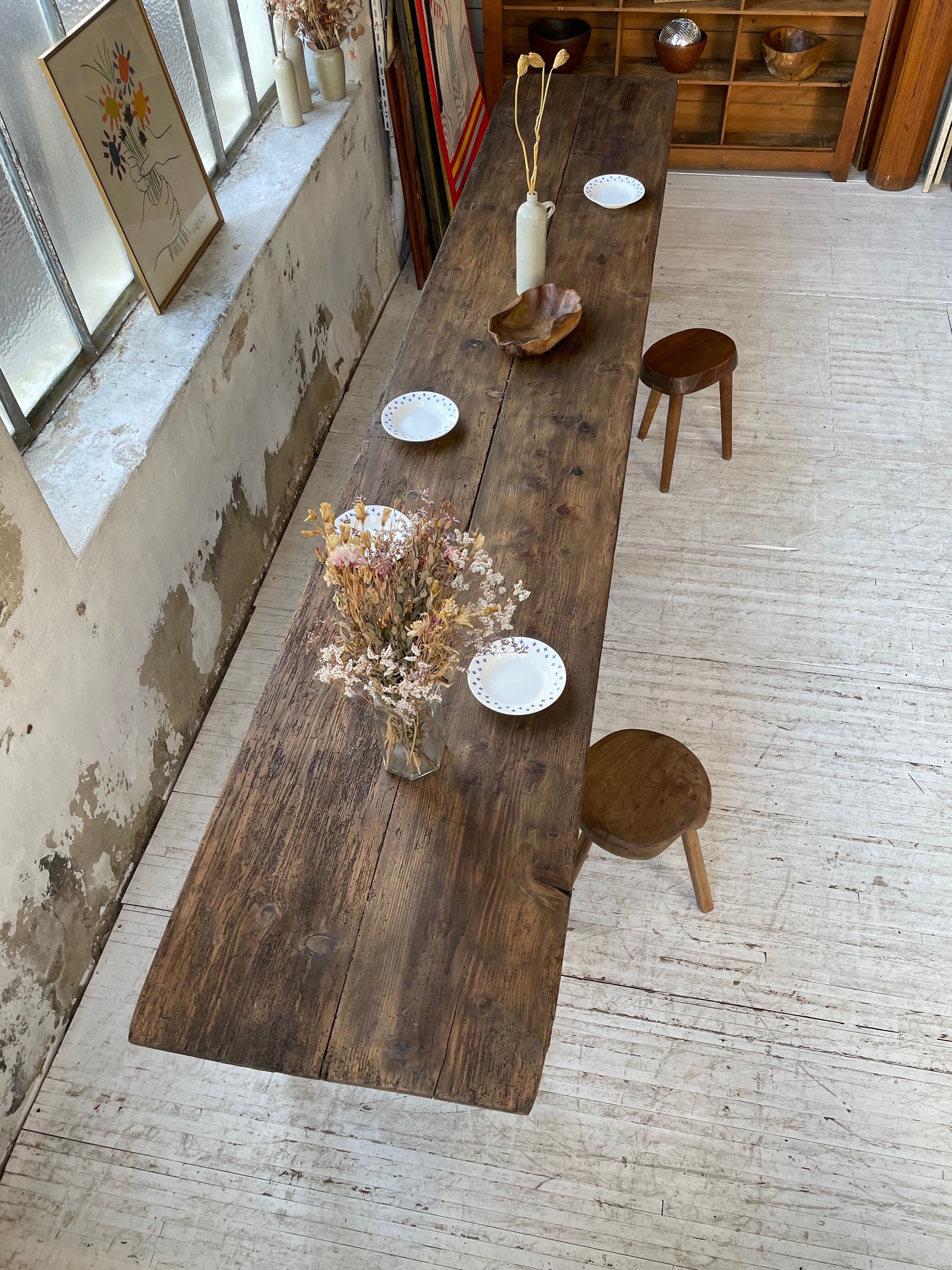 Guinguette table XXL 4m folding