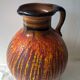 Saint Clement glazed ceramic 60s pitcher