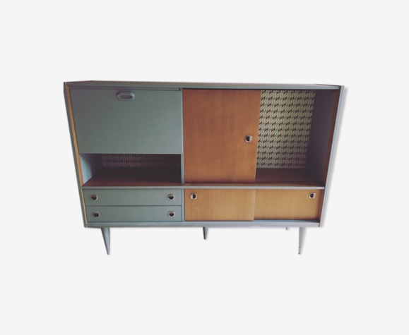 Buffet-bibliothèque scandinave