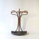 Wall-mounted umbrella stand (Trumeaux - umbrella stand) by Thonet around 1890
