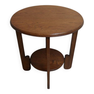 Table basse ronde Art Déco