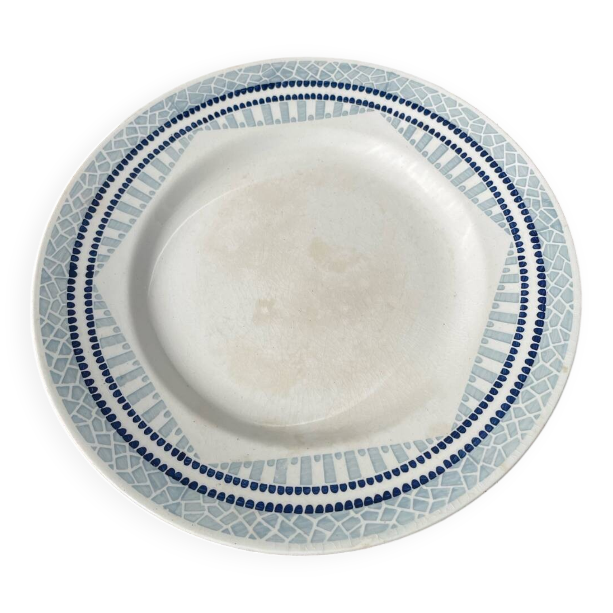 Moulin des loups ceramic fruit bowl / antique dish