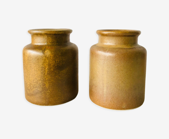 Lot pots en grès
