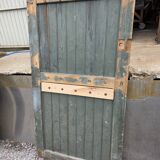 Solid oak door from the 19th century.