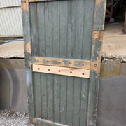 Solid oak door from the 19th century.