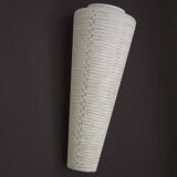 French vintage retro white opaque patterned glass replacement shade