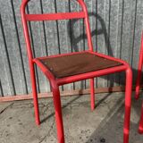 Set de 4 chaises Tolix bar bistrot