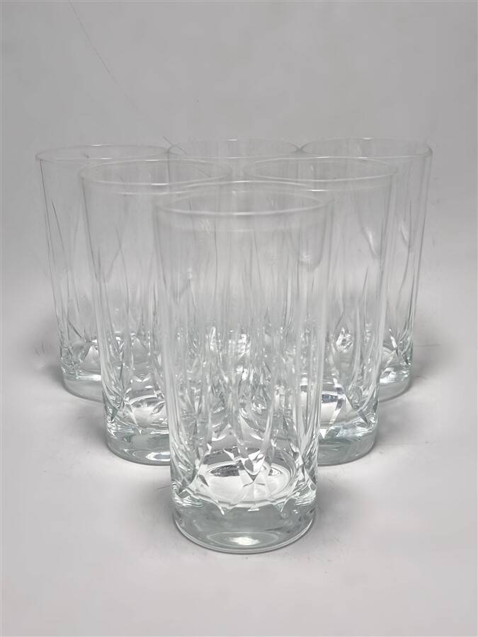 Set of 6 Long Drink Glasses
