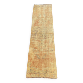Oushak Runner Rug 2x8 Runner rug -Turc Rug Runner -Runner Rug Marocain -Cuisine Rug MOON.128