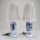 Table lamps by Marian Zawadzki for Tilgmans, Sweden, 1950, signed.