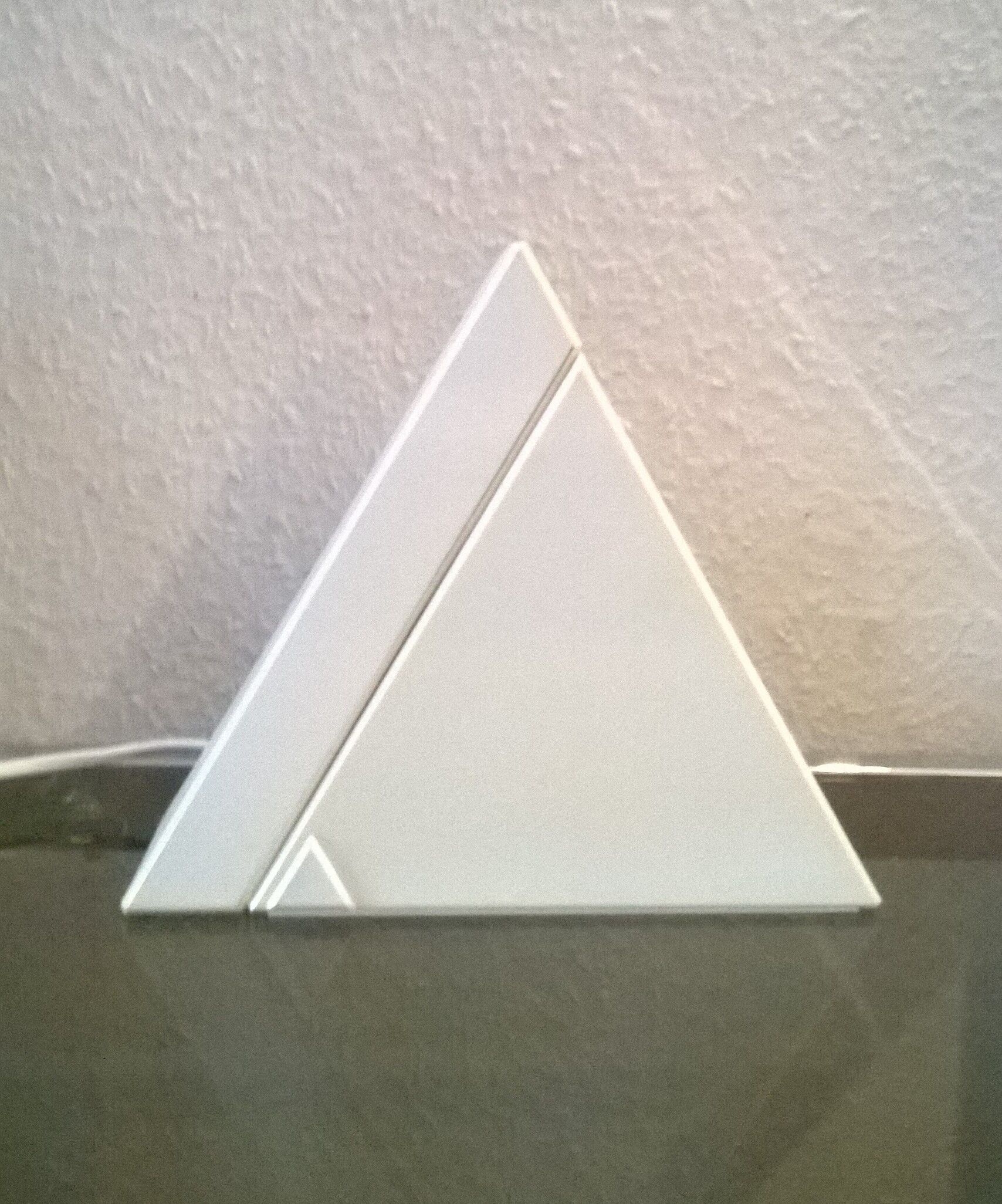 Delta lamp by Mario Bertorelle for JM RDM, 1970