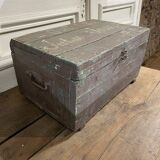 Old wooden tool box