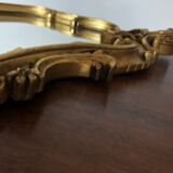 Miroir doré baroque 41x63cm