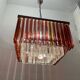 Murano Glass Prism Triedri Chandelier 1970’s