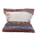 Housse de coussin artisanale en coton recyclé tissé main