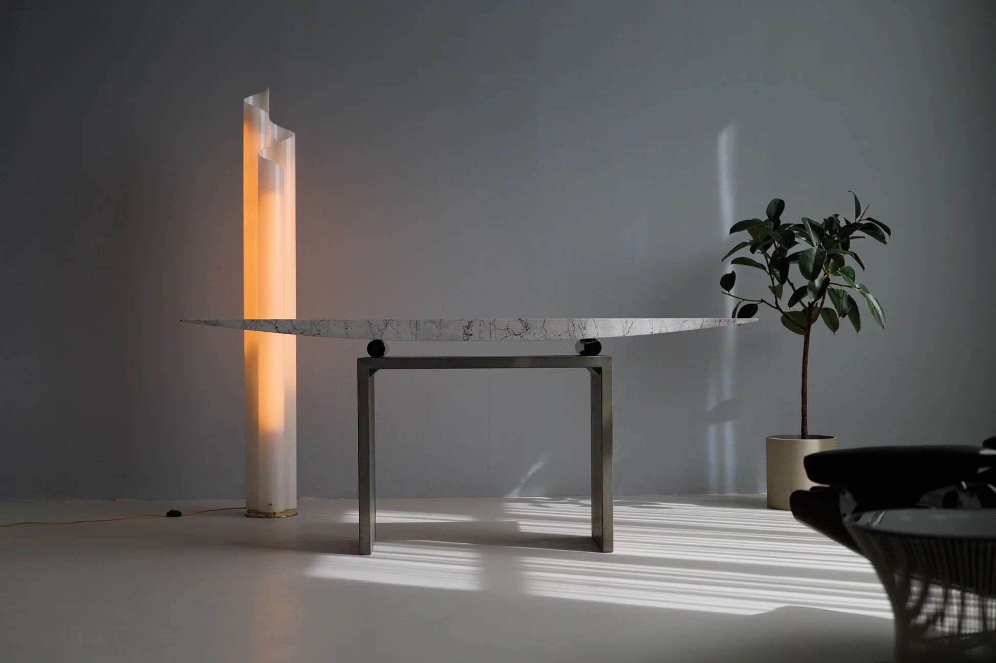Console sculpturale par Danilo Silvestrin