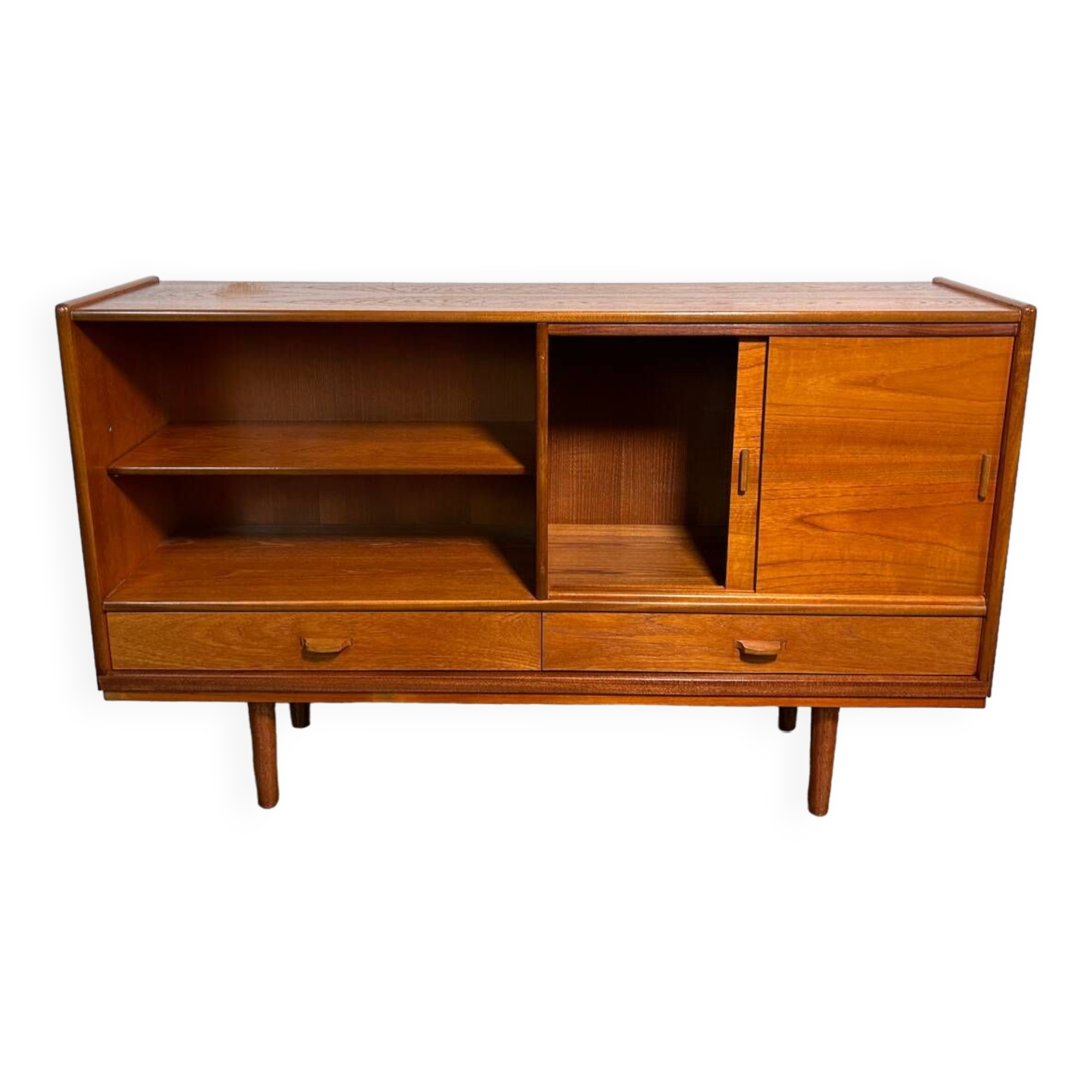 Mid century retro vintage teak small sideboard