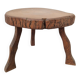 Mid-Century Brutalist Tree Trunk Side Table, 1960s