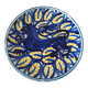 Vintage Spanish handmade plate (probably Talavera - Castile)