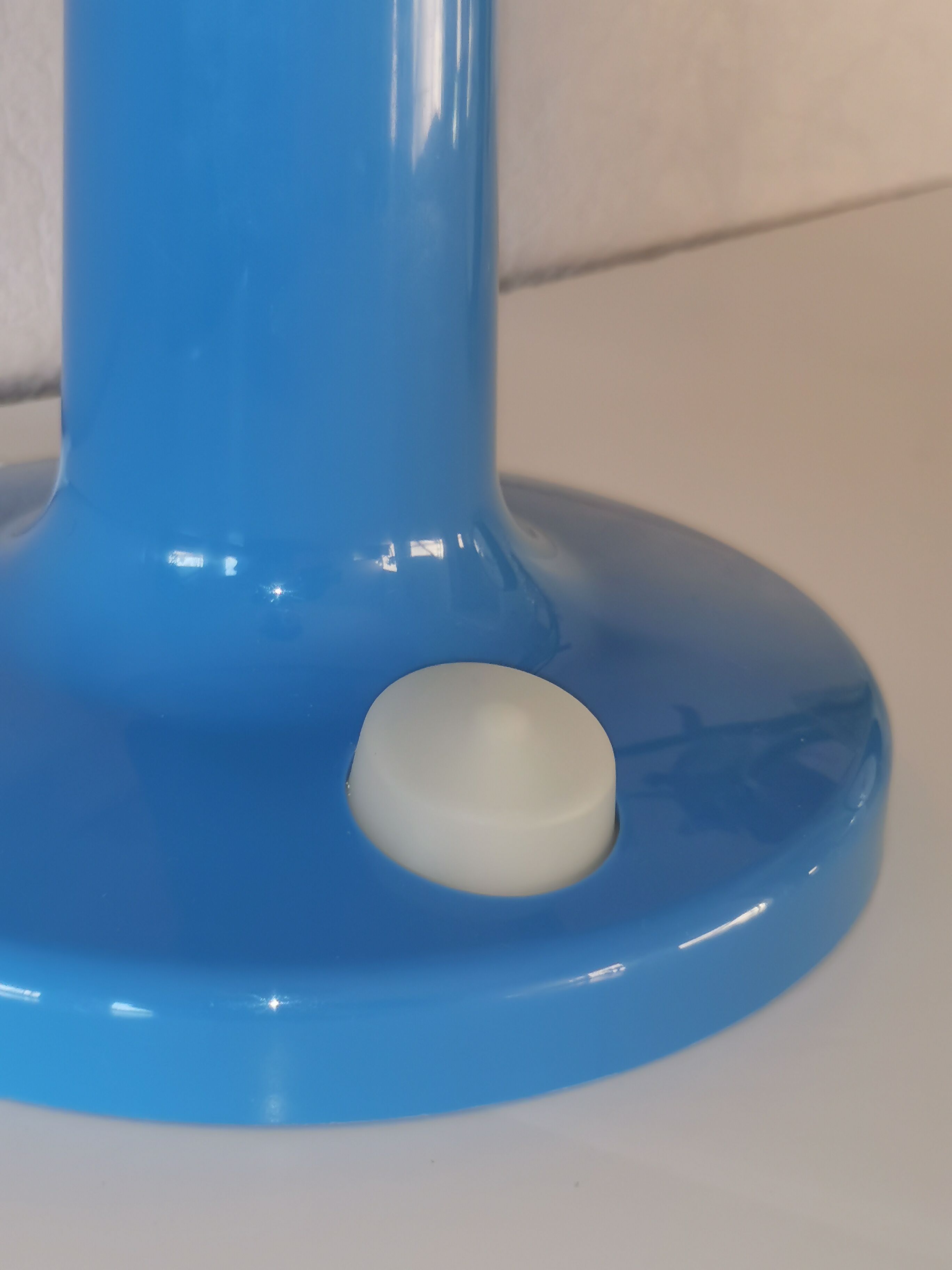 Mushroom lamp, blue cloud Skojig, design Henrik Preutz for Ikea, 1990
