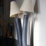Large 2-light ceramic Drimmer lamp