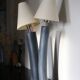 Large 2-light ceramic Drimmer lamp