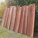 Volets anciens persiennes en parties hautes panneaux pliants bois massif