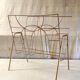 Art Deco style magazine rack in gilt metal - mid-20th century