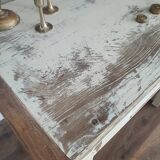 Table d'appoint style ferme