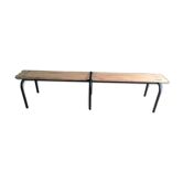 Vintage school bench
