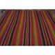 1970s Vintage Turkish Handmade Wool Cotton Red Kilim Rug 219x285