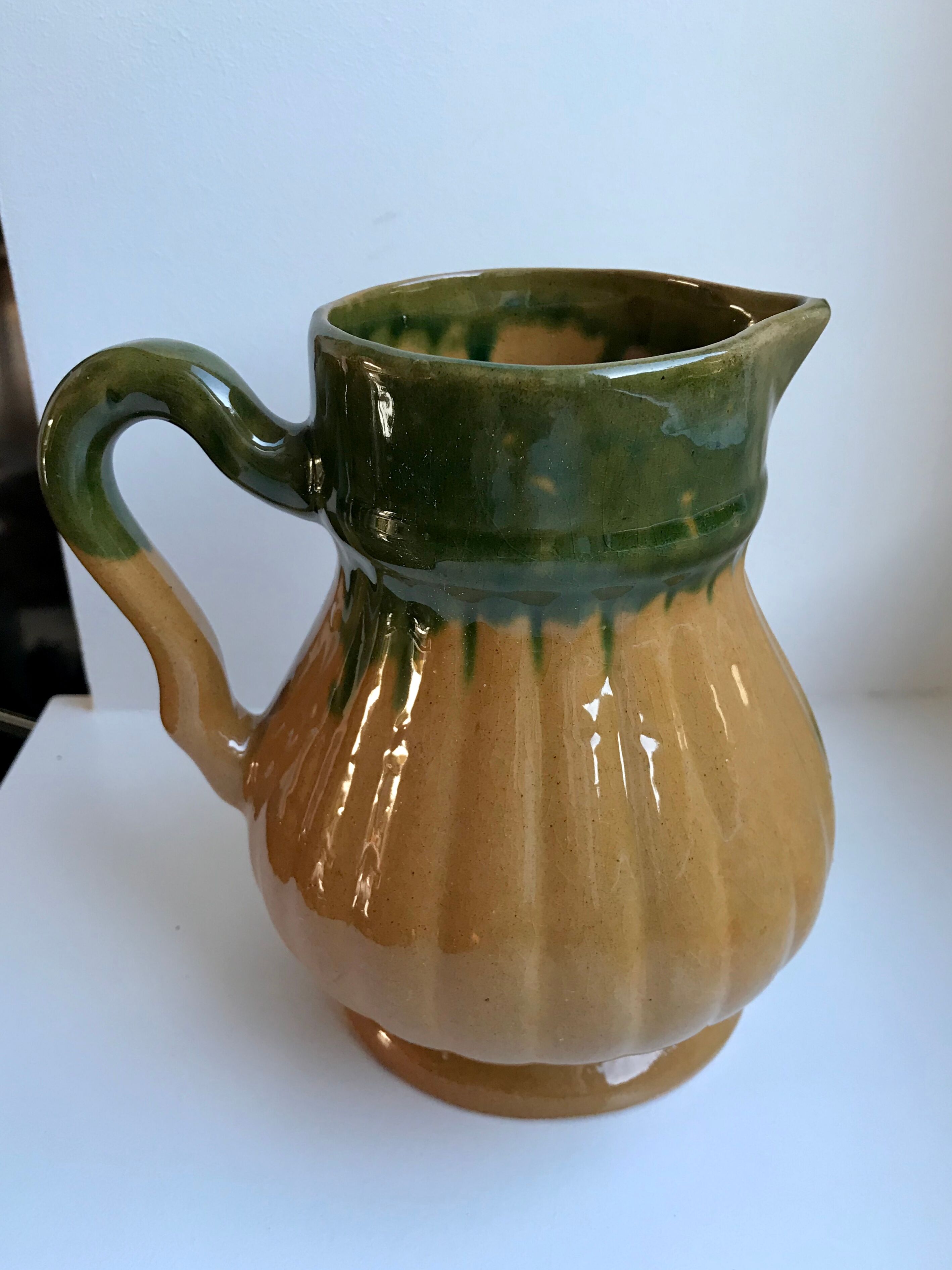 Ceramic pitcher 60s-70s