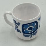 Arcopal blue mobil mug